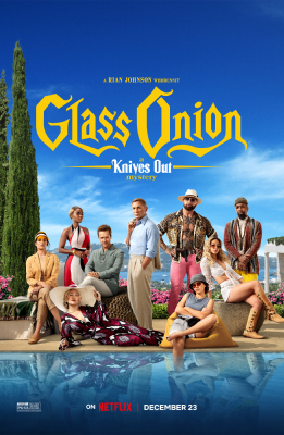 Glass Onion Knives Out Poster