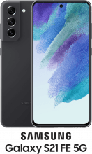 Samsung Galaxy S21 FE 5G with logo