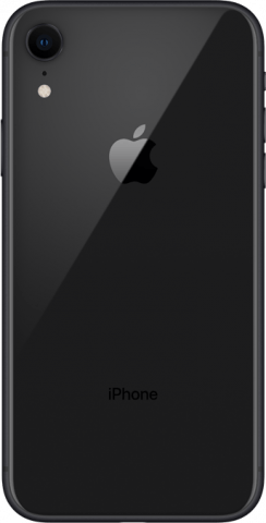 iPhone XR black back