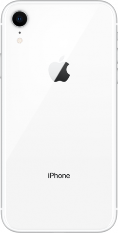 iPhone XR white back
