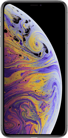 iPhone Xs Max silver front