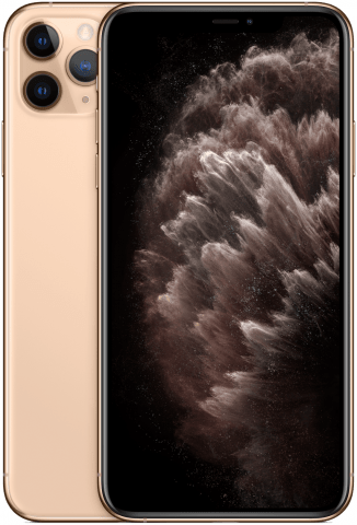 iPhone 11 Pro Gold back to back