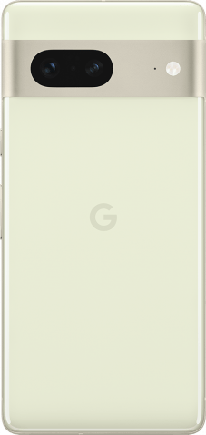 Google Pixel 7 lemongrass back